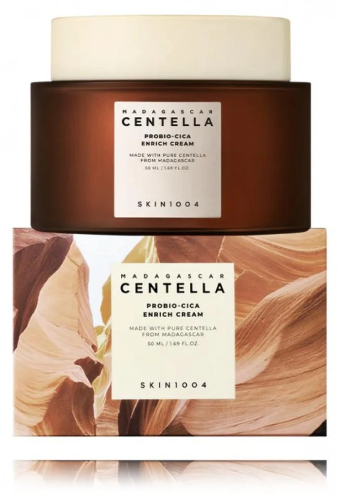 SKIN1004 Madagascar Centella Probio-Cica Enrich Cream Veido kremas su probiotikais, 50 ml