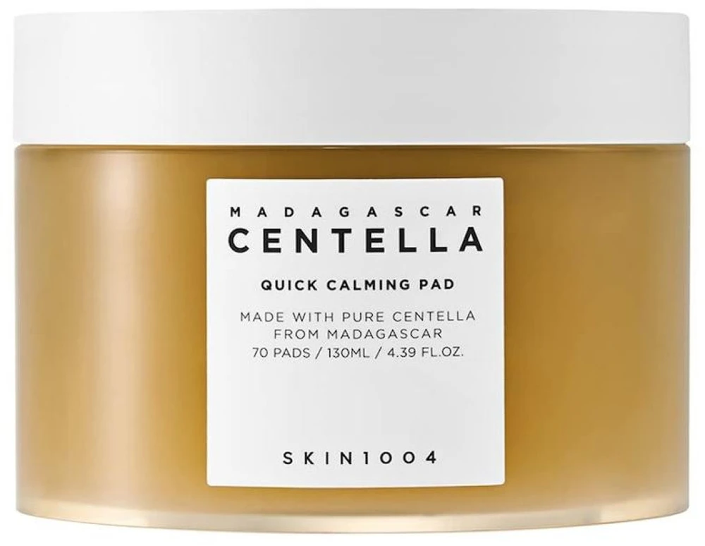 SKIN 1004 Skin1004 Madagascar Centella Quick Calming Pad raminamieji veido padeliai 70 vnt