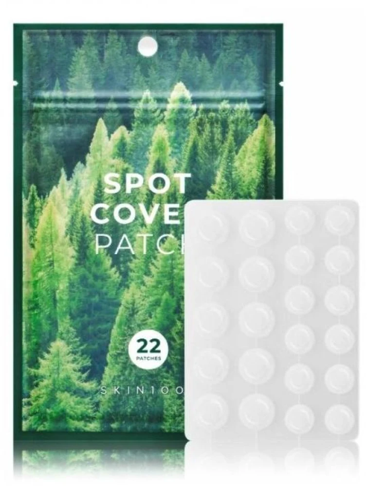 SKIN1004 Tea-Trica Spot Cover Patch pleistrai nuo spuogų, 22 vnt.