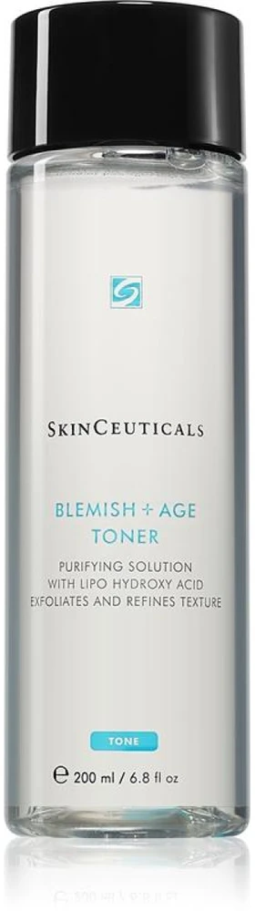 SkinCeuticals Blemish + Age Toneris valomasis tonikas probleminei odai, 200 ml