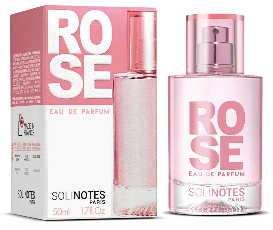 Solinotes Rose EDP parfumuotas vanduo moterims, 50 ml