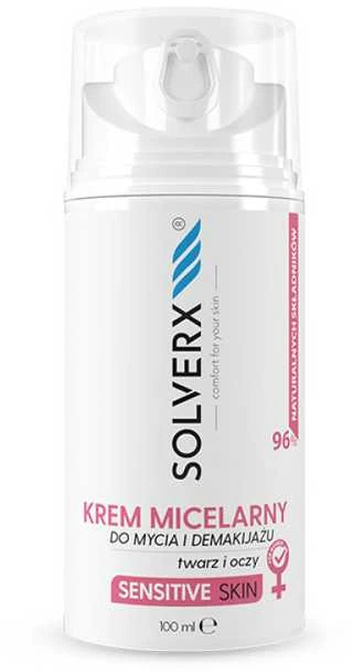 SOLVERX Sensitive Skin for Women, 100 ml