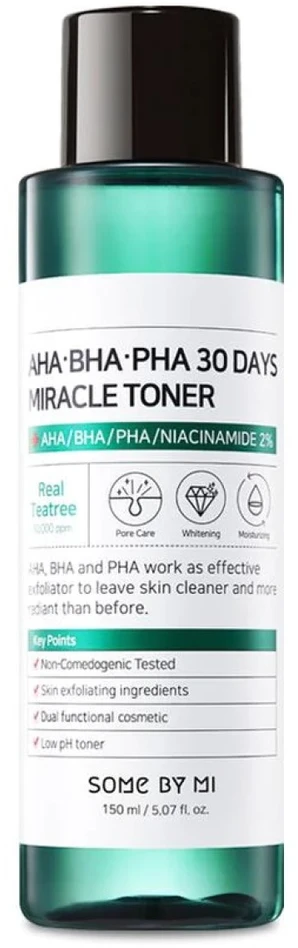 Veido tonikas SOME BY MI AHA-BHA-PHA 30 DAYS MIRACLE TONER [150ml]-150ml