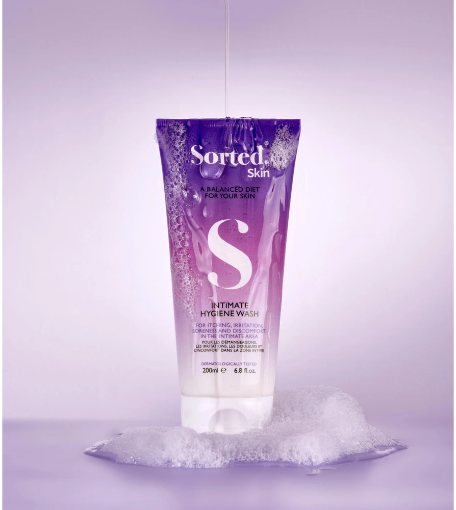 Sorted Skin Intimate Hygiene Wash intymios higienos prausiklis su prebiotikais, 200 ml