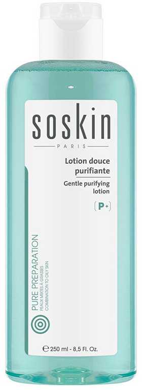 Soskin Paris valomasis tonikas riebiai ir mišriai odai (Gentle Purifyng Lotion) 250 ml