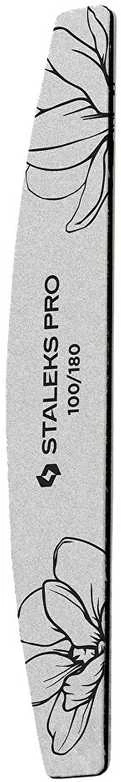 STALEKS Mineralinė nagų dildė Expert 40 100/180 (Crescent Mineral Nail File) 25 vnt.