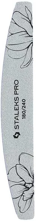 STALEKS Mineralinė nagų dildė Expert 40 180/240 (Crescent Mineral Nail File) 25 vnt.