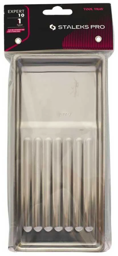 STALEKS Nerūdijantis plienas spatula tray Expert 10 Type 1 (Tool Tray)