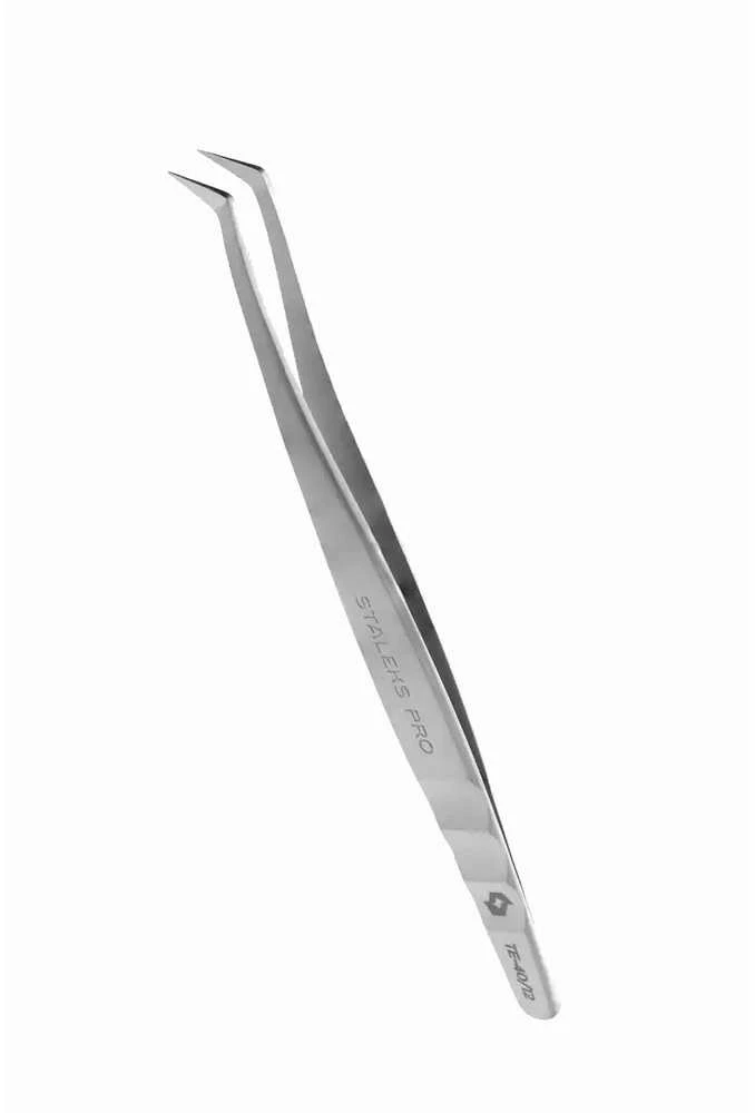 STALEKS profesionalus blakstienų pincetas Expert 40 Type 12