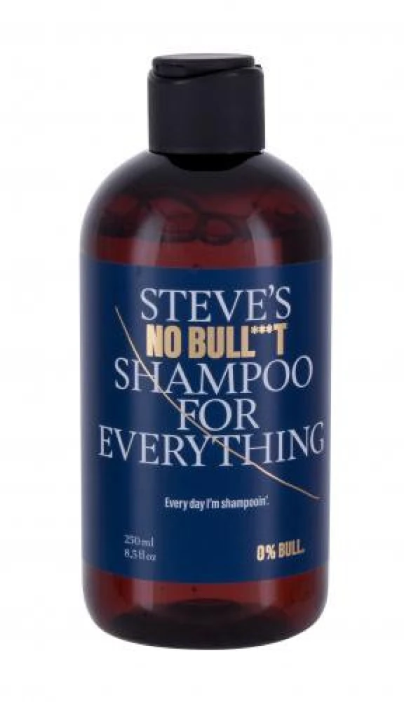 Steve´s No Bull***t Steve's plaukų ir barzdos šampūnas No Bull ***t (Šampūnas viskam), 250 ml