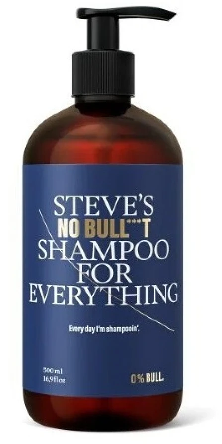 Steve´s No Bull***t Steve's šampūnas plaukams ir barzdai No Bull***t (šampūnas viskam), 500 ml