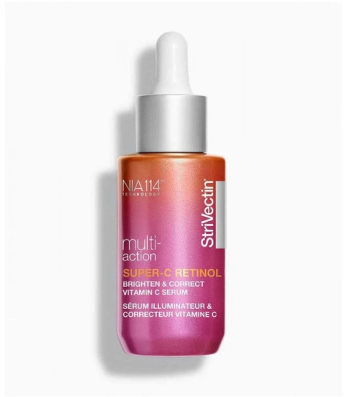 „Strivectin Multi-Action Super-C Retinol Brighten“ – teisingas vitamino C serumas, 30 ml.