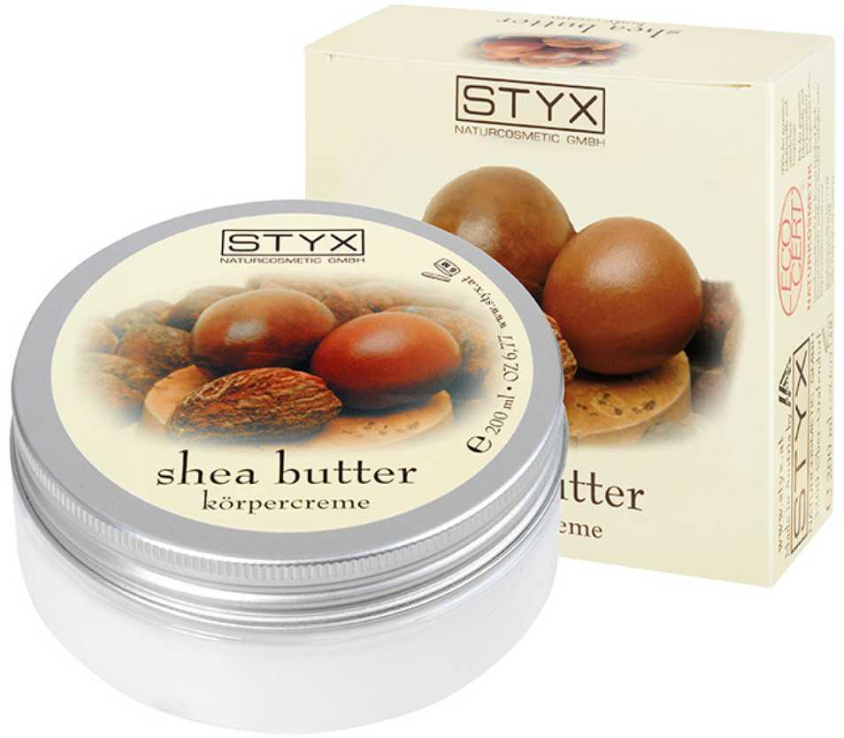 Styx Sviestmedžių aliejumi body cream with shea butter, 200 ml