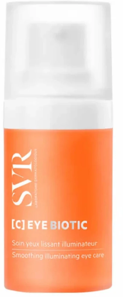 Svr C Eye Biotic glotninantis Illuminating Eye Care paakių kremas, 15 ml