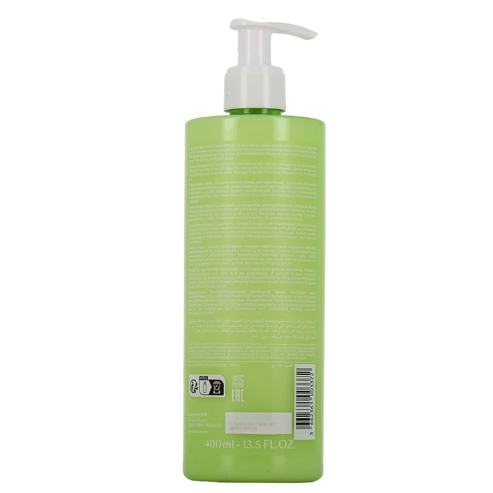 SVR Sebiaclear Creme Lavante Cleansing Kreminis, 400 ml