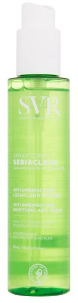 SVR Sebiaclear Purškiklis Corps Kūno Vanduo, 150 ml