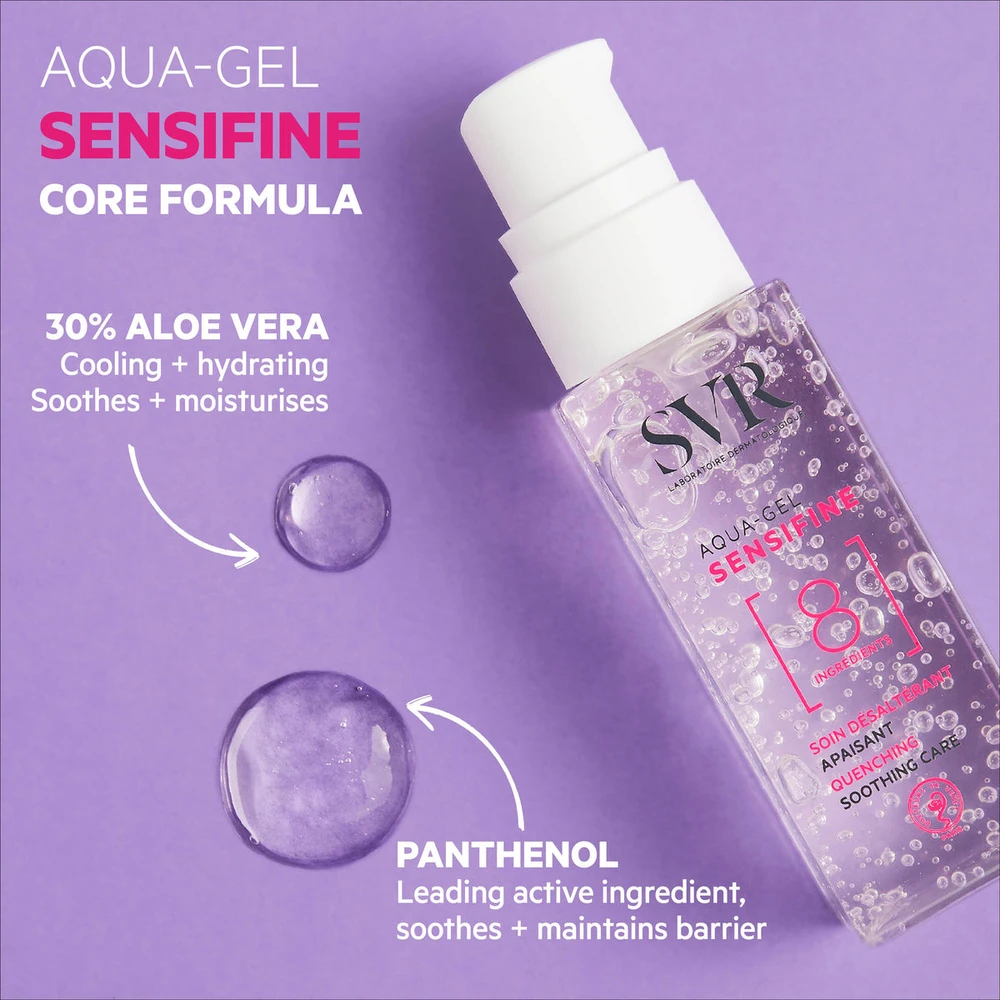 SVR gelis jautriai odai SENSIFINE AQUAGEL, 40 ml