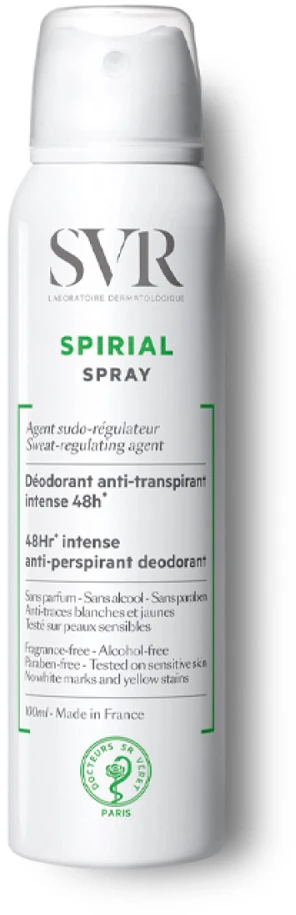 Purškiamas dezodorantas SVR Spirial, 75 ml