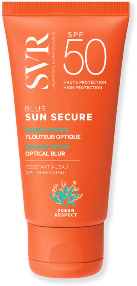 Svr Sun Secure Blur SPF 50+ veido kremas nuo saulės, 50 ml