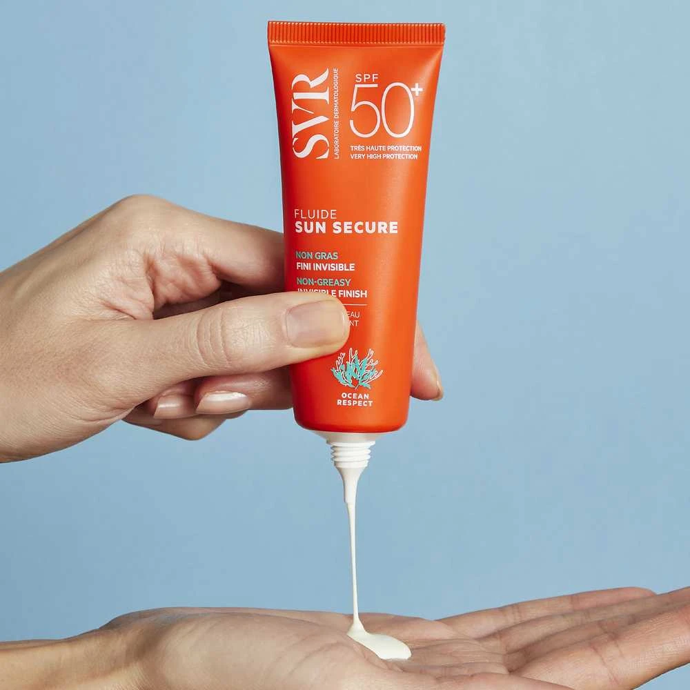 Svr Sun Secure Fluid Spf50+ apsaugos nuo saulės veido kremas 50ml
