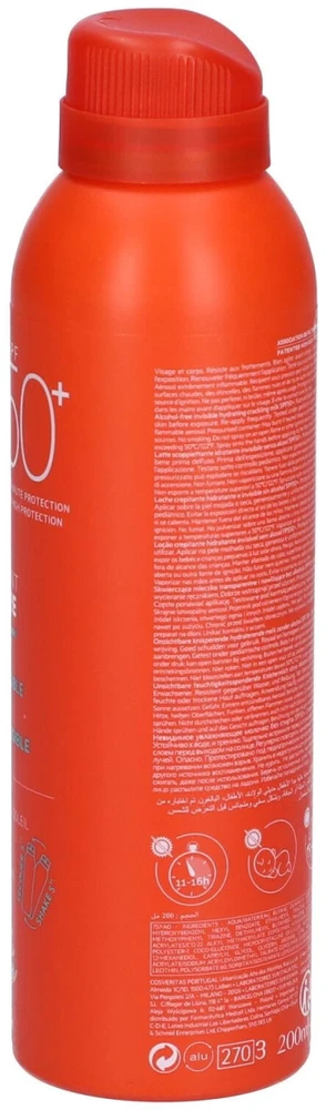 SVR Sun Secure Lait Crepitant Purškiklis nuo saulės Spf50+, 200 ml