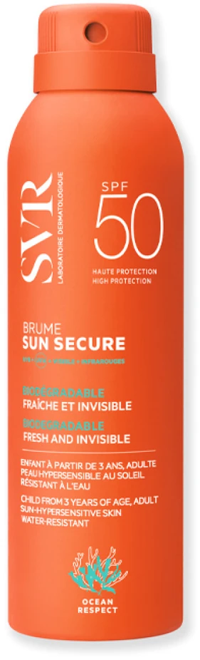 Svr Sun Secure Mist SPF 50 apsauginė dulksna nuo saulės, 200 ml