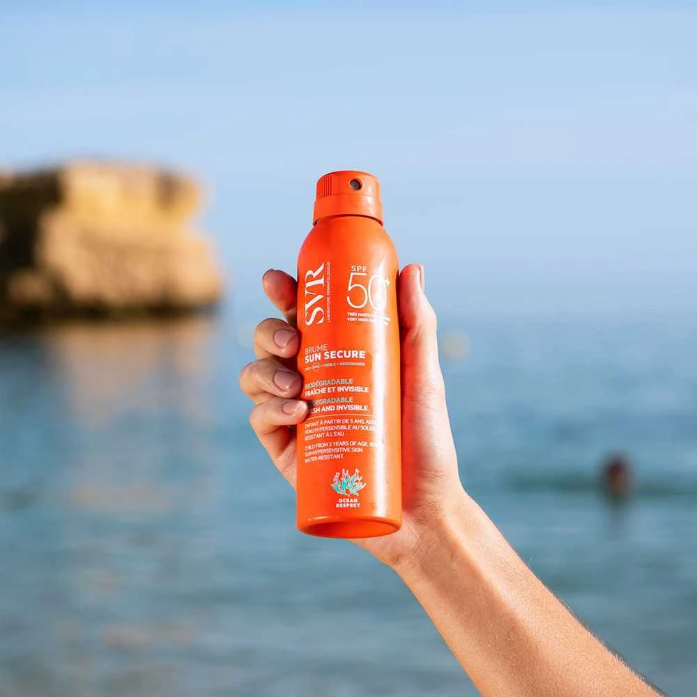 Svr Sun Secure Mist SPF 50 apsauginė dulksna nuo saulės, 200 ml