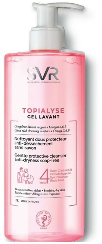 Dušo želė SVR Topialyse Gel Lavant, 1000ml