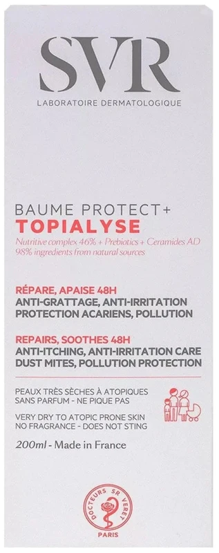 SVR Topialyse Protect+ balzamas, 200 ml