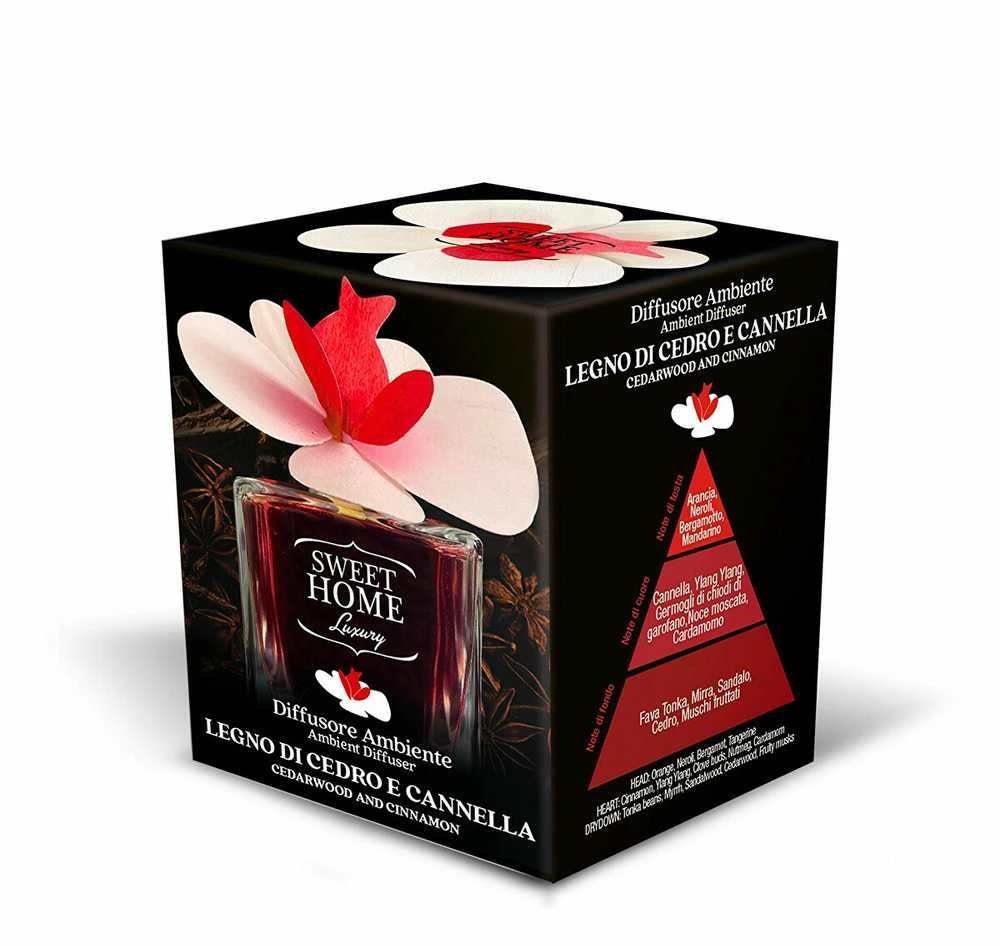 Drėkintuvas Sweet Home Collection Aroma difuzorius Kedro ir cinamono 150 ml