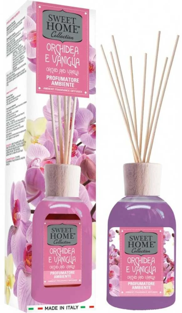 Drėkintuvas „Sweet Home Collection“ kvapų difuzorius „Orchidėja ir vanilė“, 250 ml