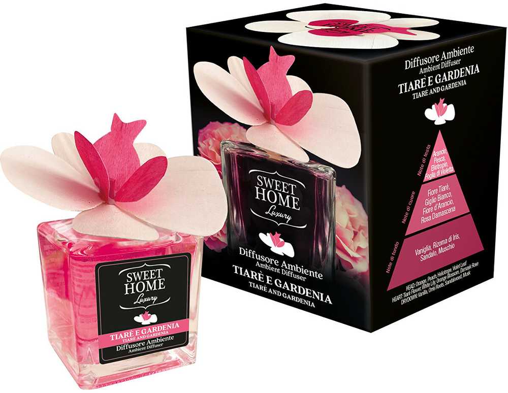 Drėkintuvas „Sweet Home Collection“ kvapiųjų medžiagų kvapiklis „Tiaré and Gardenia“, 150 ml