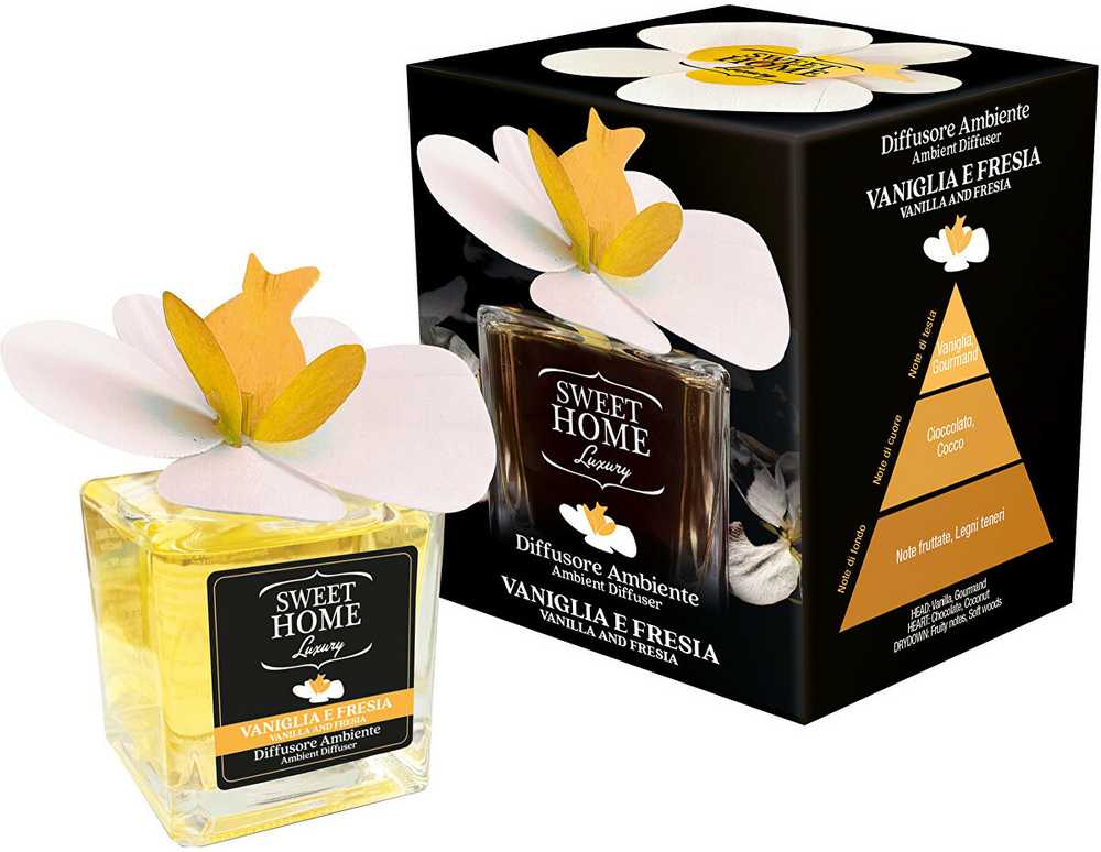Drėkintuvas Sweet Home Collection Aroma difuzorius Vanilla ir Fresia 150 ml