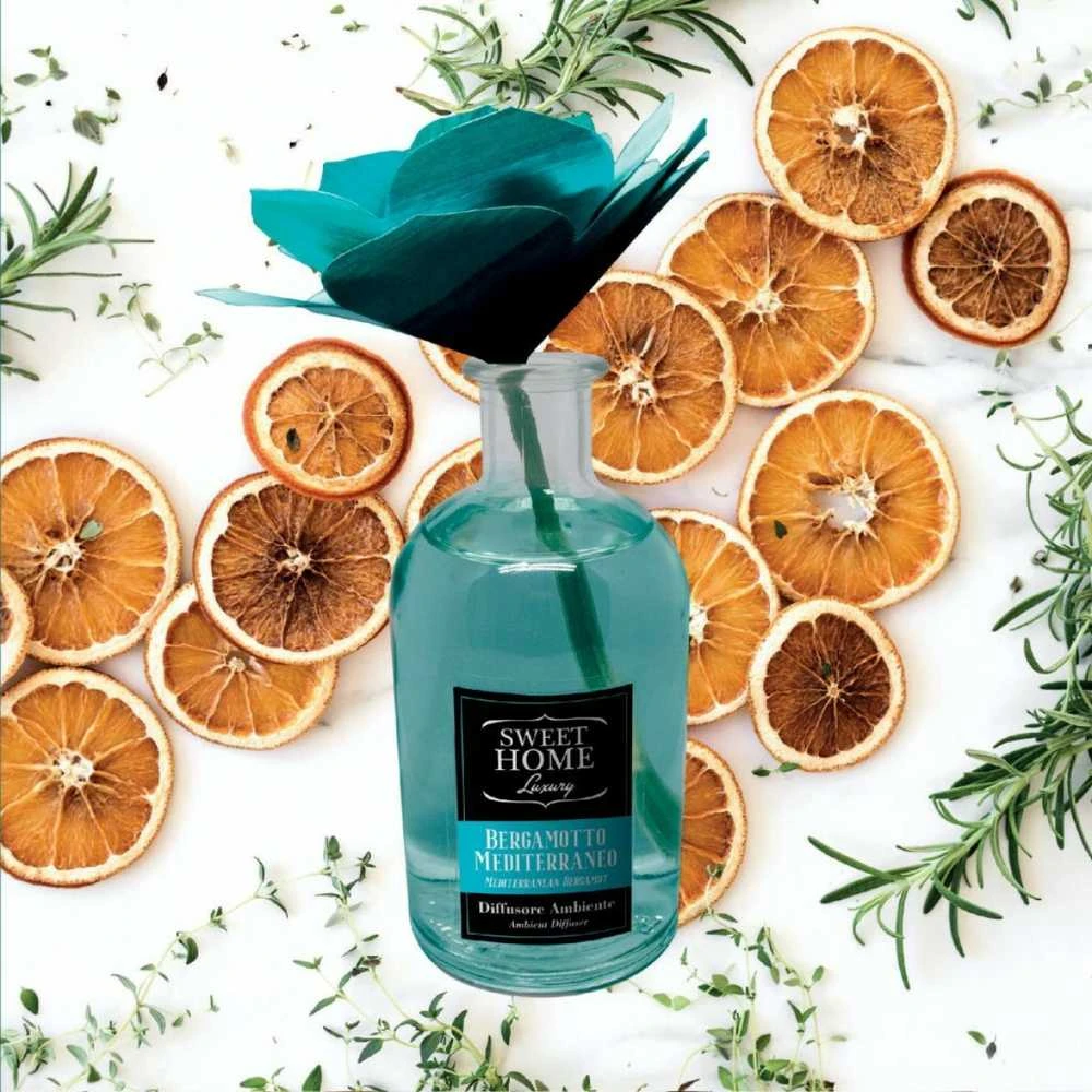 Drėkintuvas Sweet Home Collection Parfumuotas difuzorius Mediterranean Bergamot 250 ml
