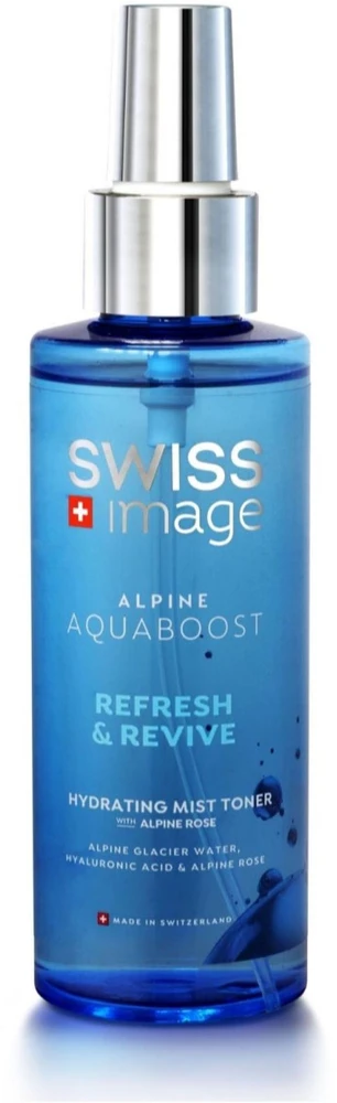 Swiss Image Alpine Aquaboost Refresh & Revive Hydrating Mist Toneris purškiamas tonikas, 150 ml