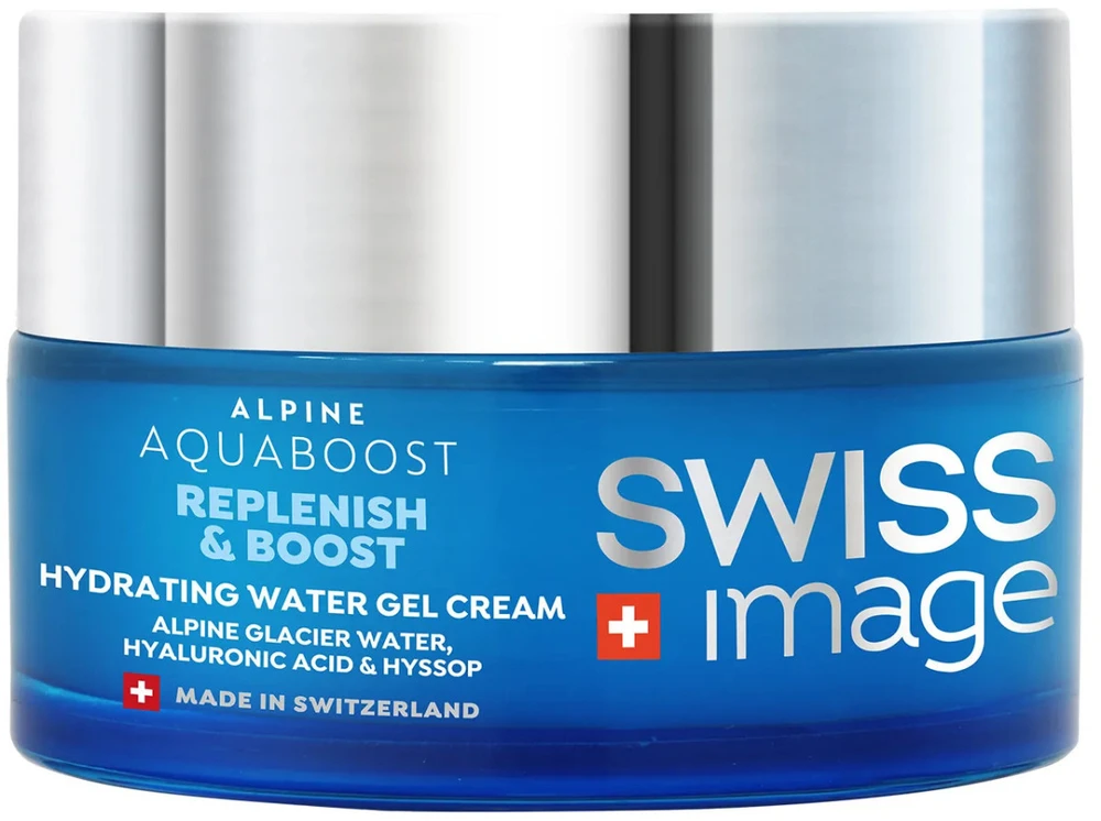 Swiss Image Alpine Aquaboost Replenish & Boost Hydrating Vanduo Gel Kreminis Day Kreminis dieninis veido kremas, 50 ml