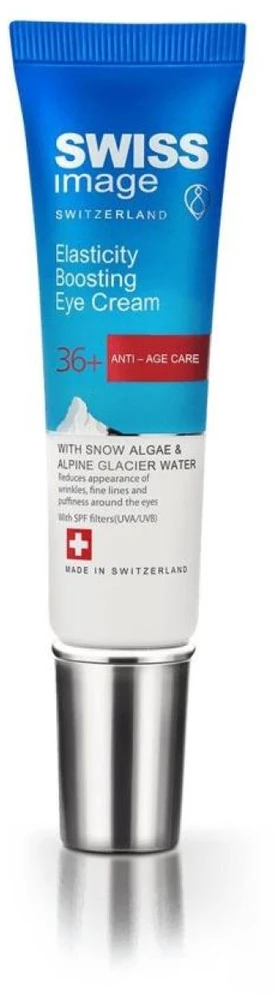Swiss Image Anti-Age Care Elasticity Boosting Paakių kremas 36+ paakių kremas, 15 ml