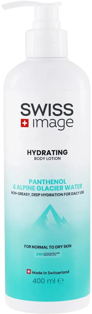 Swiss Image Body Care: švelniai drėkinantis losjonas kūnui, 400 ml