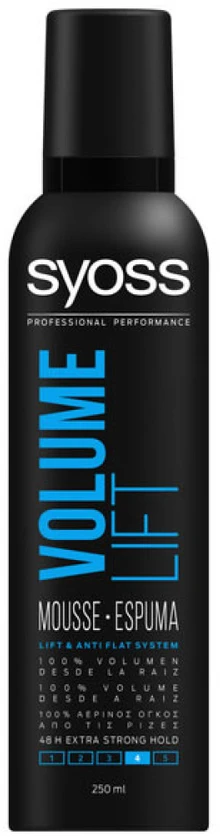 "Syoss" plaukų putų sistema "Volume Lift Anti Flat System" 250ml