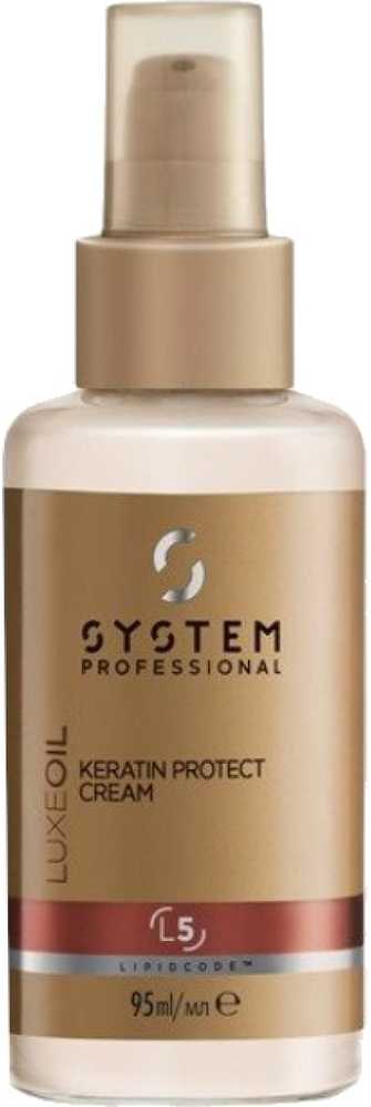 System Professional LuxeOil maitininantis Hair Kreminis (Keratin Protect Kreminis), 95 ml