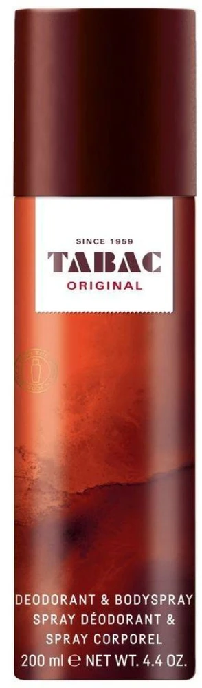 Tabac Original Dezodorantas & Kūno Purškiklis purškiamas dezodorantas vyrams, 200 ml