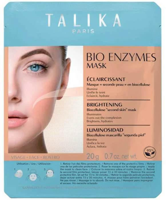 Talika Bio Enzymes Brightening Mask skaistinanti veido kaukė, 1 vnt.