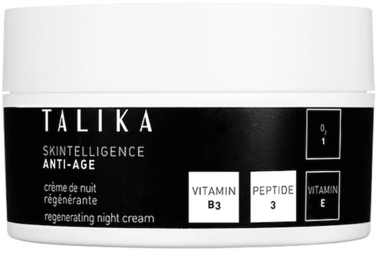 "Talika Skintelligence" regeneruojantis naktinis kremas nuo senėjimo 50ml