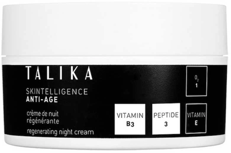 "Talika Skintelligence" regeneruojantis naktinis kremas nuo senėjimo 50ml