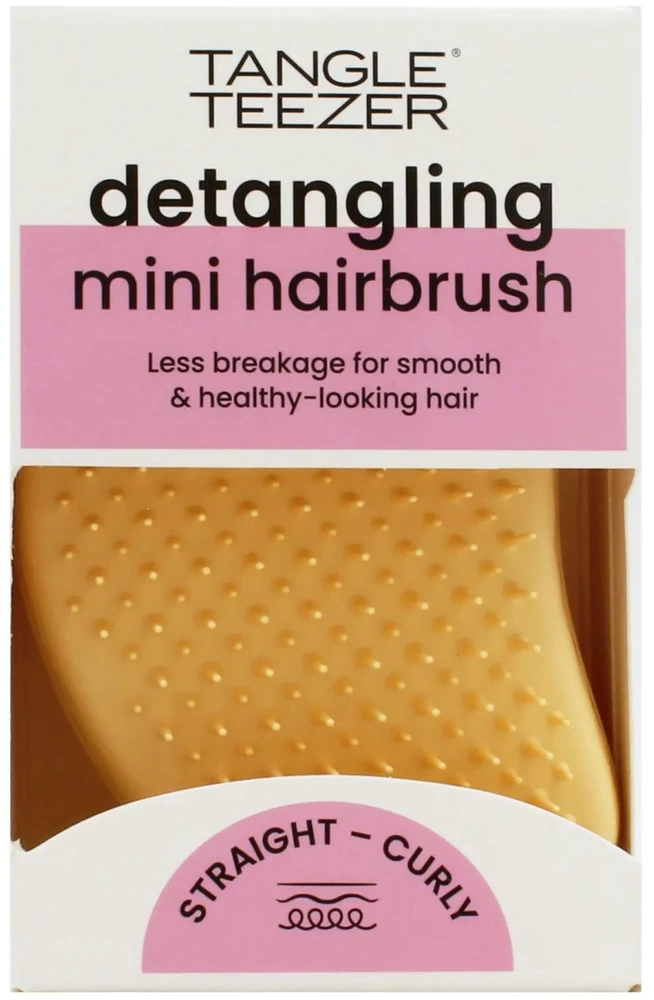Tangle Teezer The Original Mini Detangling Plaukų šepetys Buttercup Geltona