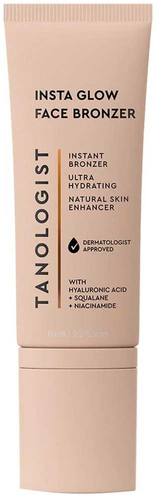 Tanologist Insta Glow Instant Face Bronzer veido bronzantas, 60 ml