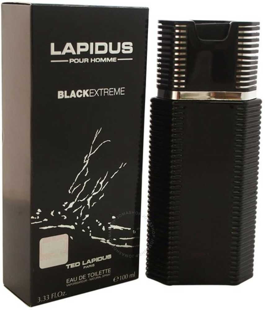 Ted Lapidus Juodas Extreme EDT tualetinis vanduo vyrams, 100 ml