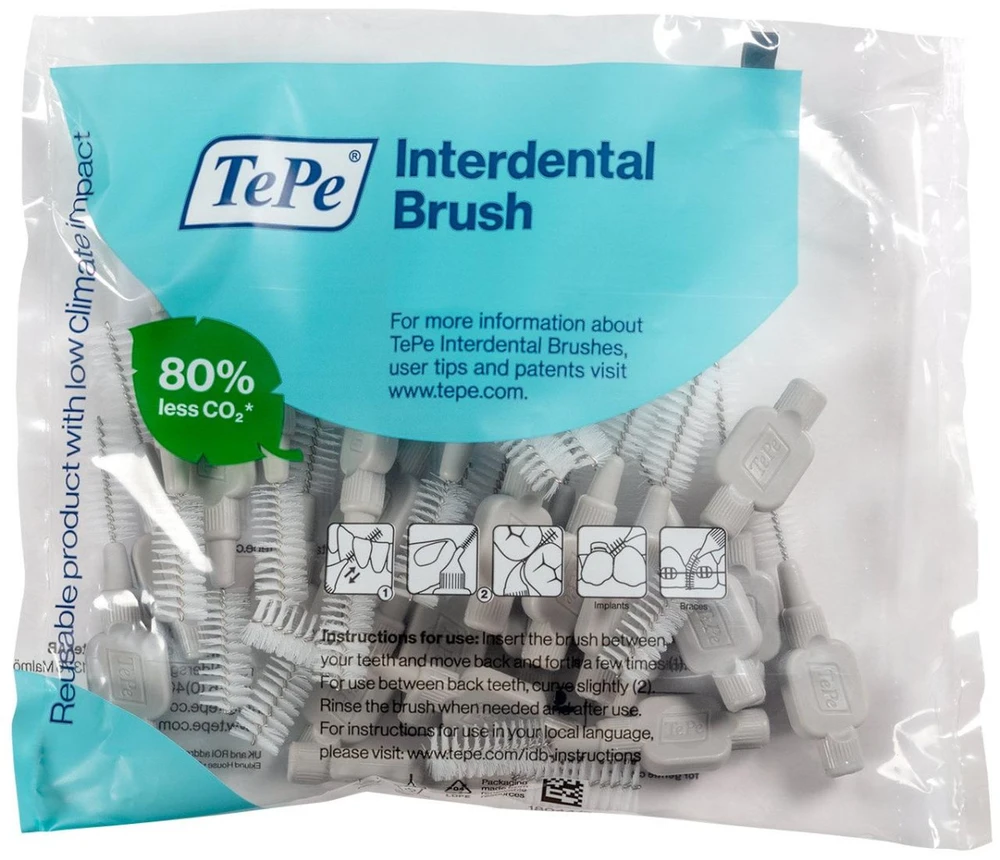 TePe Interdental 1,3 mm tarpdančių šepetėliai, 25 vnt.