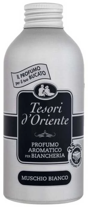 Tesori d'oriente Muschio Bianco Skalbinių minkštiklis, 250 ml aprašymas - Prekės nuotrauka