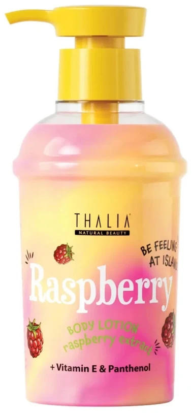 Thalia Natural Beauty Raspberry Hydrating & Refreshing Daily Losjonas kūnui For Hands & Body, 250 ml